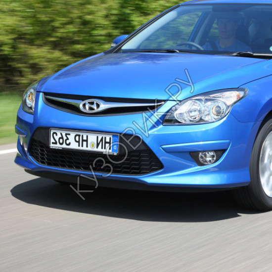 Бампер передний в цвет кузова Hyundai i30 1 (2010-2012) рестайлинг Бампер передний в цвет кузова Hyundai i30 1 (2010-2012) рестайлинг