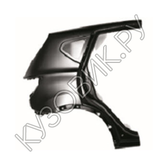 Крыло заднее правое Nissan Qashqai J10 (2007-2013)