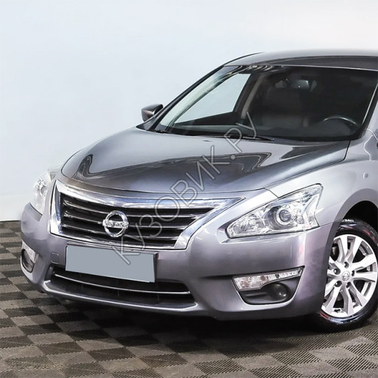 Бампер передний в цвет кузова Nissan Teana 3 (2014-2020) Бампер передний в цвет кузова Nissan Teana 3 (2014-2020)