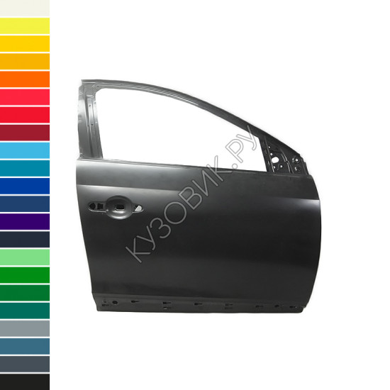 Дверь передняя правая в цвет кузова Renault Fluence (2009-2013) Дверь передняя правая в цвет кузова Renault Fluence (2009-2013)