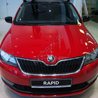 Капот в цвет кузова Skoda Rapid (2012-2017)