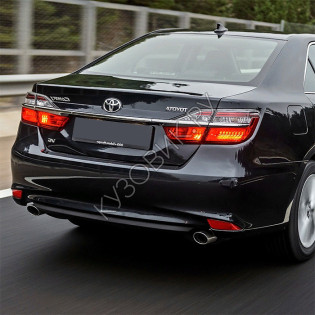 Бампер задний в цвет кузова Toyota Camry V50 (V55) (2014-2017) рестайлинг